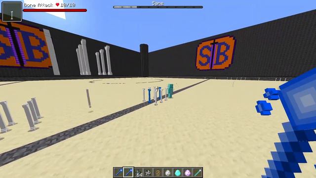 SANS(Leo's Sans) vs Min's Universe | Minecraft Mob Battle смотреть онлайн