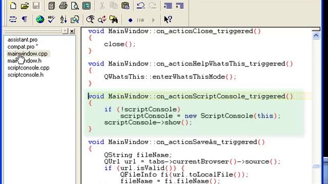 Using Qt Script смотреть онлайн