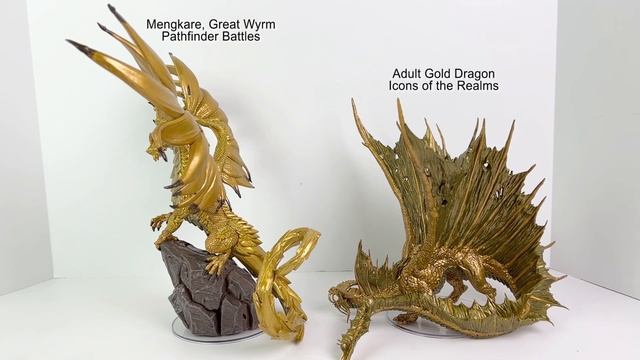 Adult Gold Dragon - WizKids D&D Icons of the Realms Prepainted Minis смотреть онлайн