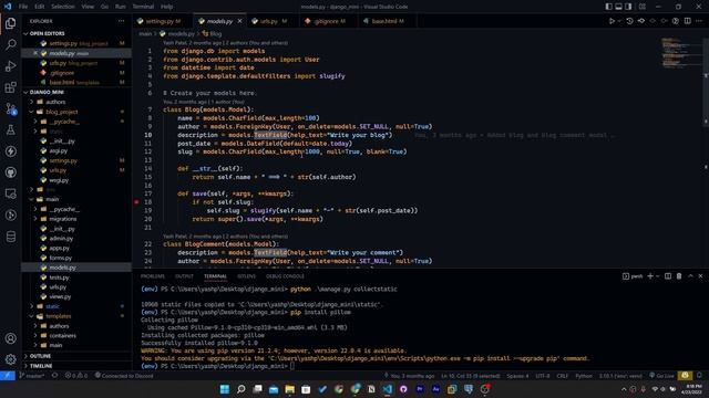 Adding ckeditor to our blog website | Django | Python смотреть онлайн
