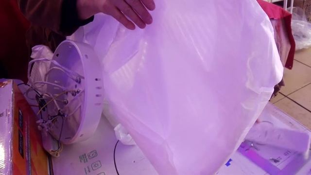 Собираем подключаем светодиодную люстру 3 цвета свечения с диммером! смотреть онлайн
