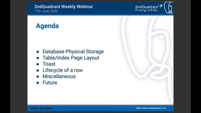 Webinar Preview: Understanding the PostgreSQL table page layout смотреть онлайн