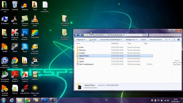 Tutoriel - Comment convertir une image Photoshop ? + GFX Pack ! смотреть онлайн