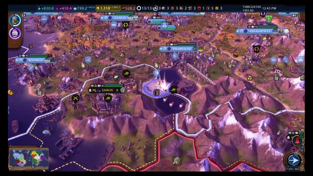 Civilization 6 Twitch Stream 1/19/20 Gorgo Huge Map смотреть онлайн