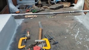 УАЗ 469. "Лёгкий" кузовной ремонт...)