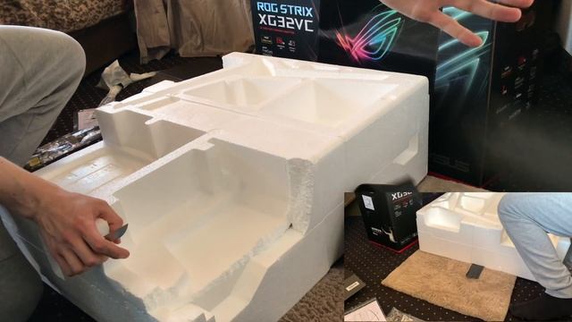Asus ROG Strix XG32VC / Unboxing / No Commentary