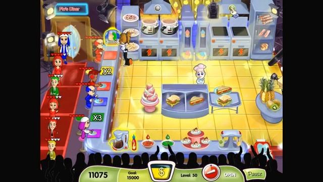 Cooking Dash - Gameplay Final Part (Level 50) Flo's TV Diner смотреть онлайн