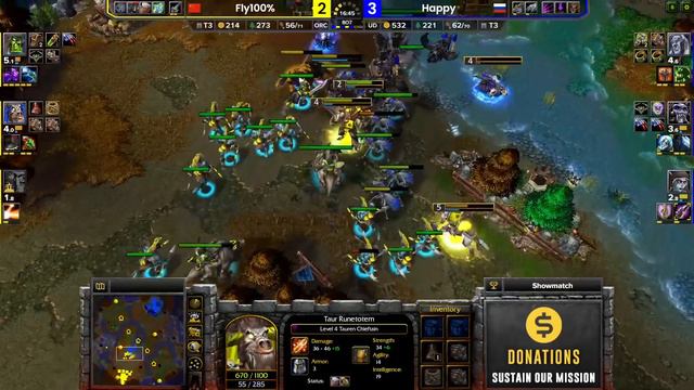 Happy's 💀 micro is out of this planet - incredible saves vs Fly100% 👹 | Back2Warcraft Clips смотреть онлайн