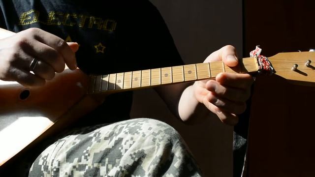 Разборы для балалайки. Песня гр. Чайф - "Собираю марки" смотреть онлайн