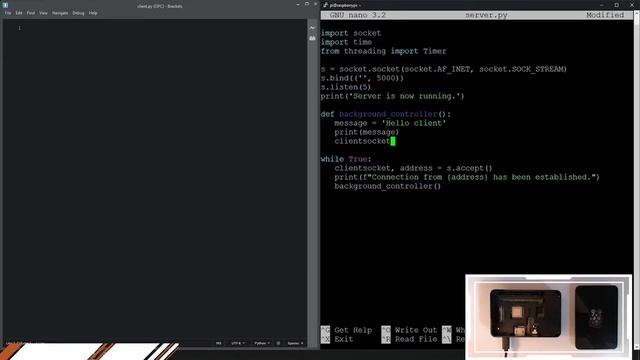 PYTHON | Send DATA between Raspberry Pi and PC смотреть онлайн