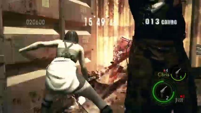 Resident Evil 5 PC GFWL Boss Mania Live Com Amigos смотреть онлайн