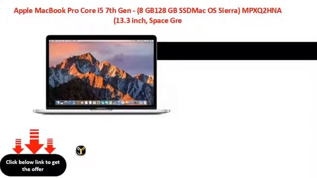 Apple MacBook Pro Core i5 7th Gen - (8 GB128 GB SSDMac OS Sierra) MPXQ2HNA (13.3 inch, Space Gre смотреть онлайн