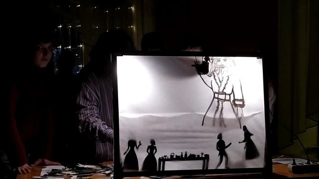 "Рождественская песнь" Святочная история , разыгранная в театре теней. смотреть онлайн