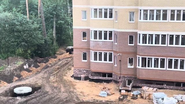 ЖК НОВАЯ ЖИЗНЬ. Обзор строительный работ 24.07.2023 смотреть онлайн