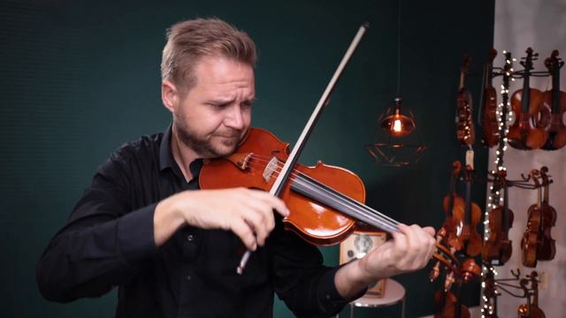 Holstein Red Mendelssohn, Ming Jiang Zhu Violins With Arcus Bows For Robert