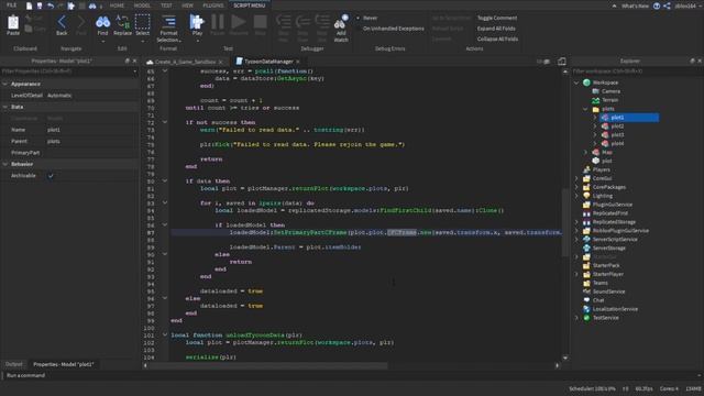 Sandbox Tycoon Tutorial: P5 - Multiplot Serializing (Roblox Studio) смотреть онлайн