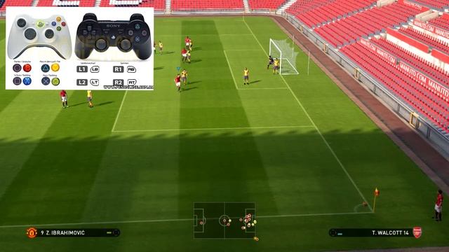 Обучение PES17 . Угловой (подаем , разыгрываем...) смотреть онлайн
