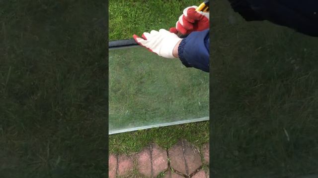 Как легко и просто разобрать стеклопакет. смотреть онлайн