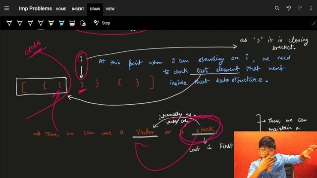 Valid Parentheses || Stack || How to arrive at Data Structure || C++/Java/Python смотреть онлайн