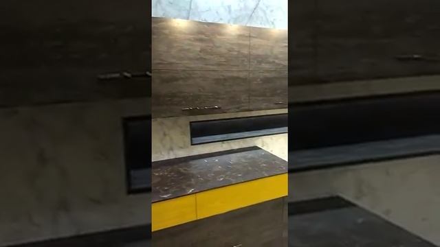 Монтаж кухни на нашем стенде на Мебель-2018