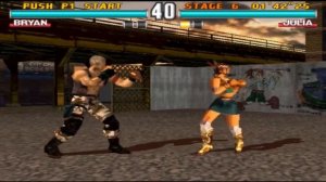 Julia With Bryan's Moves Gameplay - Tekken 3 (Arcade Version)