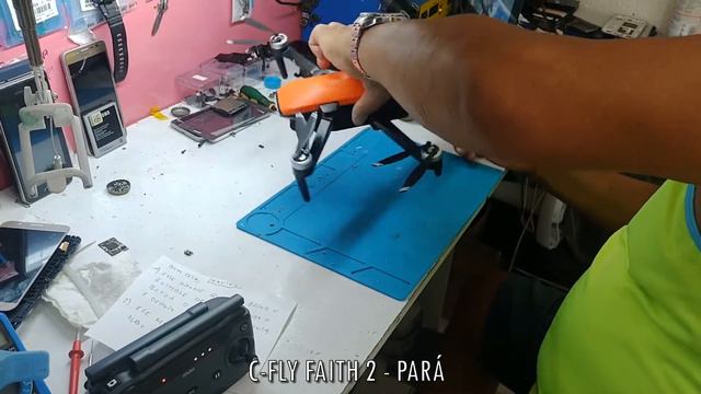 O.S. Nº 00038 DRONE C-FLY FAITH 2 COM DEFEITO NO GIMBAL смотреть онлайн