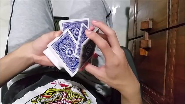 Cardistry Tutorial: Amplitude (Difficult Two-Handed Cut) смотреть онлайн
