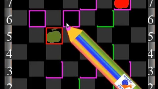 Шашки  комбинация отдать 3 и взять 4 . урок №45. Развитие логики #сидимдома