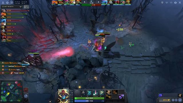 OG.Fly Oracle Gameplay - Ranked Match - OG Dota 2. смотреть онлайн