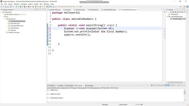 Amicable Numbers with Java || Part 1 || Lab 4 смотреть онлайн