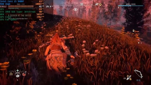 HORIZON ZERO DAWN BENCHMARK PC | i5 9400F + GTX 1060 6gb SUPER Jetstream | HIGH PRESET смотреть онлайн