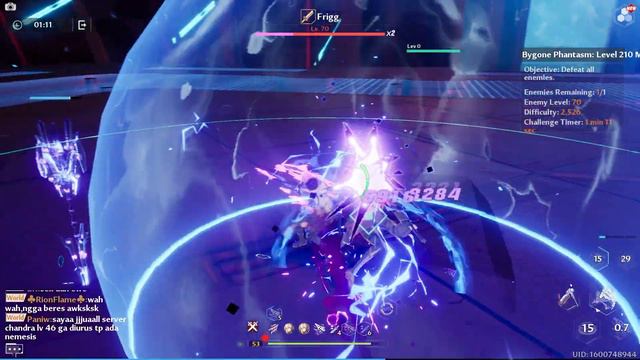 Samir VS Boss Frigg Bygone Phantasm 210 | Tower Of Fantasy Global смотреть онлайн