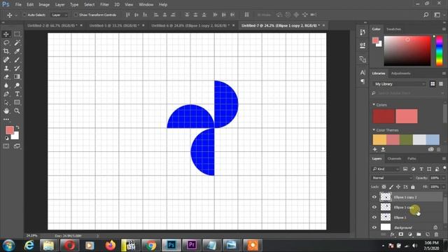 How to make Google Photos Logo in Photoshop 5 Different Series | Google Photos Logo 2020 Series 1 смотреть онлайн