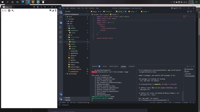 React native | Stack navigation смотреть онлайн
