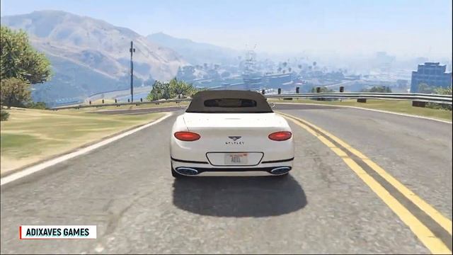 Bentley Continental GT Convertible 2020 | GTA V Real Life Mods | Vehicle Review | GTA V Pakistan смотреть онлайн