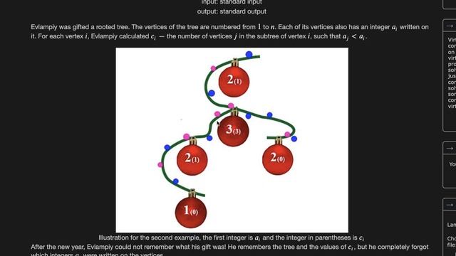 Codeforces Round 612 Div. 1B - Numbers on Tree смотреть онлайн