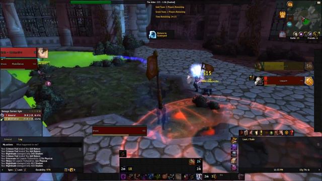 World of Warcraft Legion:Rogue & DK 70 Twink Fun смотреть онлайн