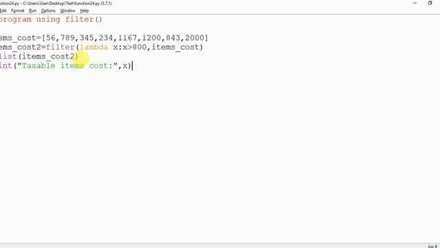 Python #28 - filter, map, reduce Functions in Python ( Function - G ) смотреть онлайн