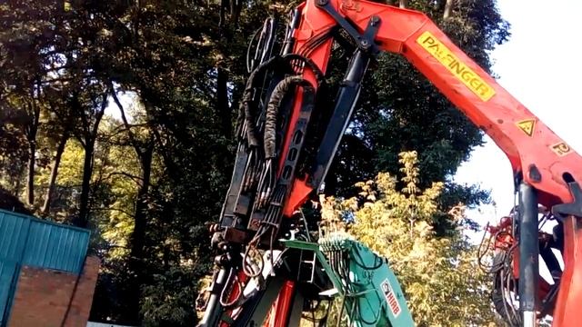 Работа Palfinger Pk105