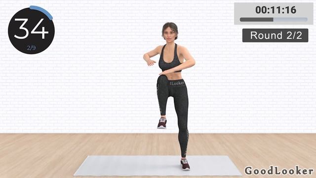20 Min KNEE FRIENDLY SIDE STEPS CARDIO? 2000 Steps All Standing - No Squat & No Jumping