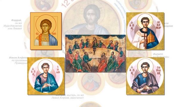 Святые апостолы от 70-ти Прохор, Никанор, Тимон и Пармен смотреть онлайн