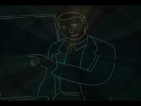 Лазерное анимационное шоу корпоративное -  MEDEX