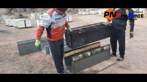 Форма для водоотводных лотков.