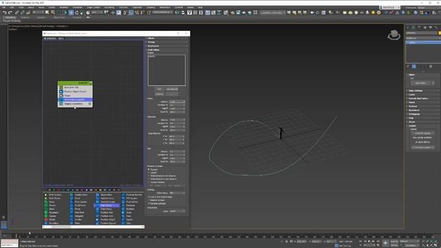 HF_10 Spline Follow Path - TY Flow (3ds Max) смотреть онлайн