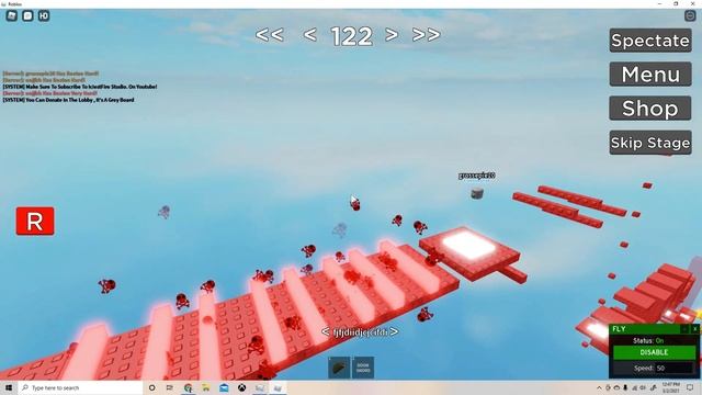 Fire's Difficulty Chart Obby Spectate (ROBLOX) смотреть онлайн