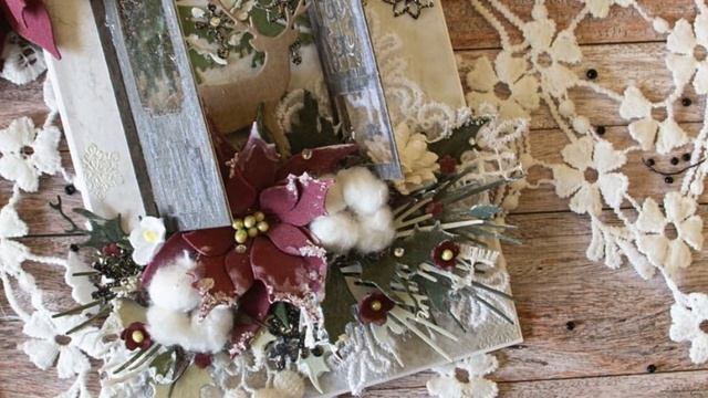 17 Cкрапбукинг/ Фотогалерея с гипюровым декором allmacraft / Scrapbooking / Photo gallery allmacraf смотреть онлайн