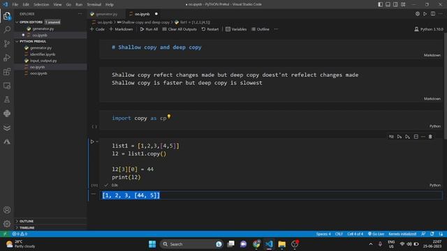 shallow copy and deep copy смотреть онлайн