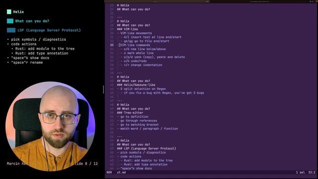 Helix overview, with Rust examples смотреть онлайн