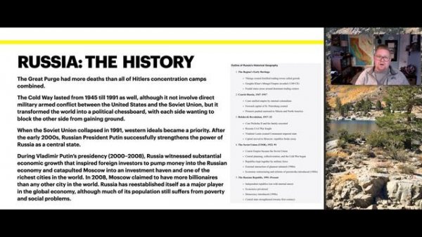 Russia - The Russian Federation | World Regional Geography with Prof. Jeremy Patrich