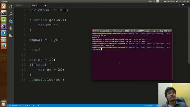 Angular 6 Tutorial for Beginners - ES6 in Typescript Brush up [Part 3] смотреть онлайн